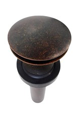 1.5" Pop-Up Drain for Copper Bath Sinks without Overflow