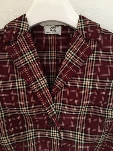 Alba Moda Damen Blazer Jacke Hüftlang Knöpfe kariert mehrfarbig Gr.40 - Bild 4 von 6
