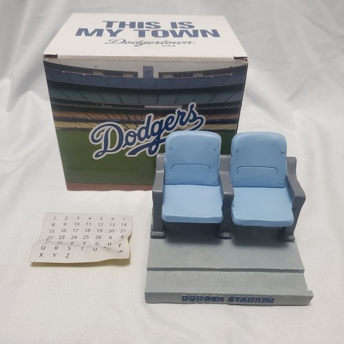 2009 Los Angeles Dodger Stadium Replica Seats Season Ticket Holder RARE ITEM
