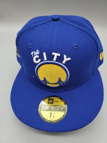 Golden state Warriors The City New Era 59fifty Hardwood Classics Fitted Hat 714