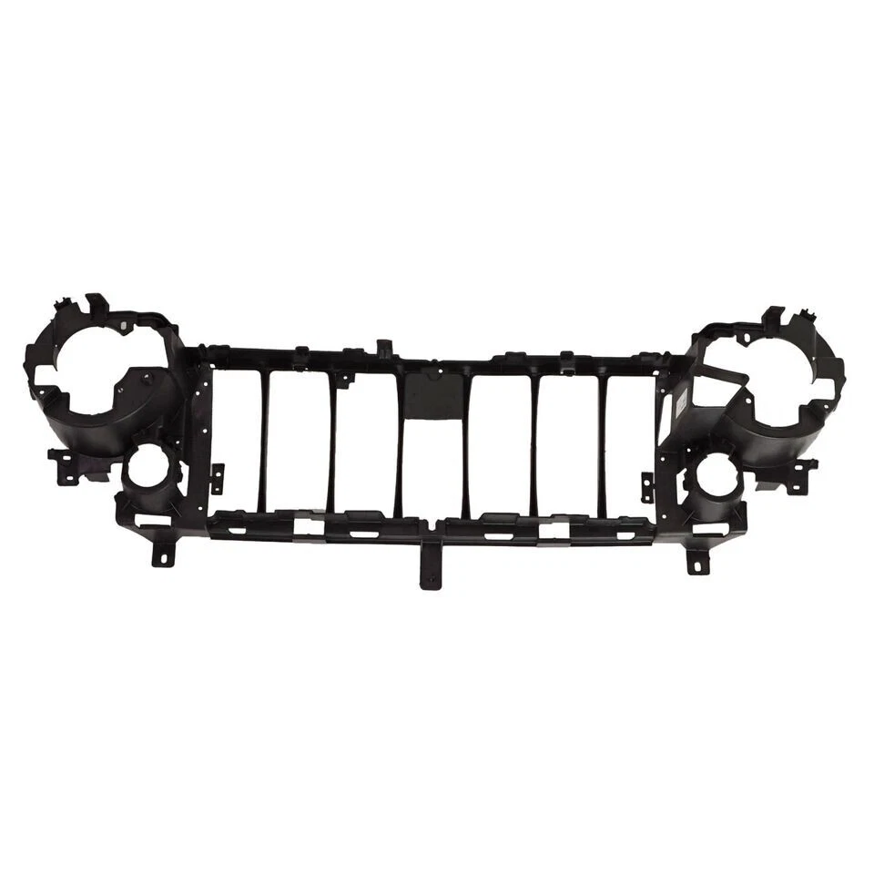 New Front Header Panel w/ Fog Light Holes Grille Fits 2005-2007 Jeep Liberty Foto 4 de 4