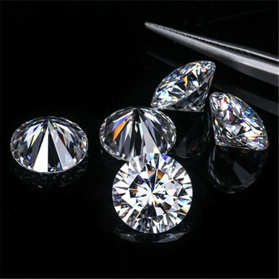 Ct Natural D Color Round Cut Precious Loose Lab Grown Diamond
