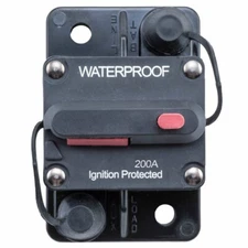 INSTALLBAY E-CB200MR Circuit Breaker Manual Reset IP67 Rated - 200 Amp