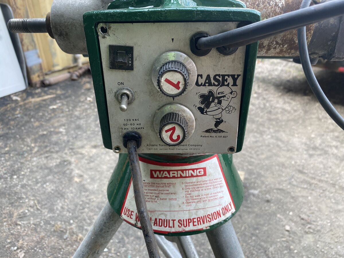 Atec Casey Pitching Machine (Needs Wheels) | eBay