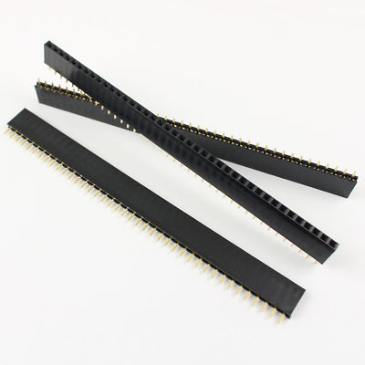10Pcs 2.54mm 40 Pin Female Single Row Pin Header Strip