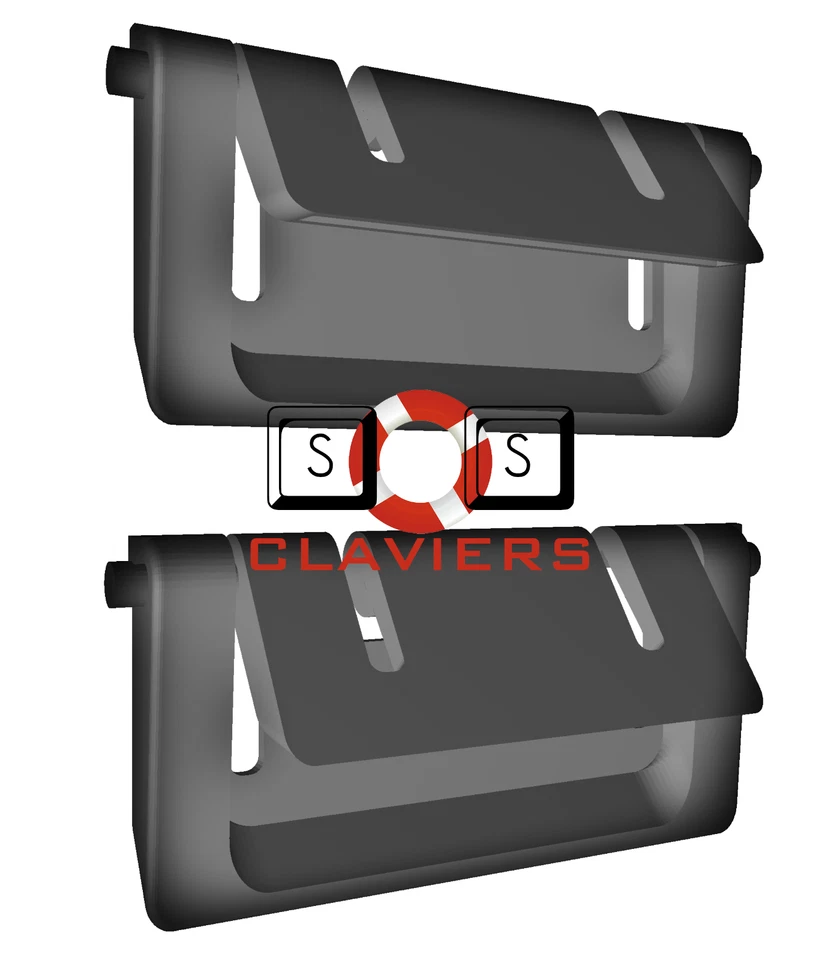 Razer Deathstalker V2 Pro Keyboard Spare Replacement Tilt Leg Stand Foot Feet - Image 2 of 4