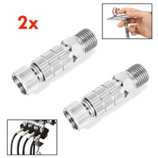 2PCS Airbrush Quick Release Disconnect Coupler 1/8" Adapter Fitting Air Hose