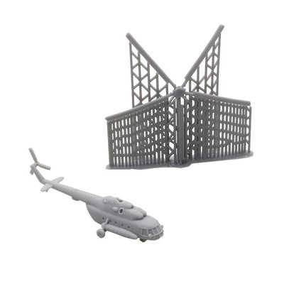 Mi-17 Hip-H Helicopter 1/2000 700 400 350 Scale 3D Printing Aircraft Model