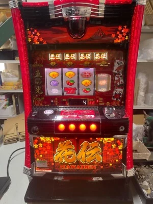 HANADEN S Hanaden M4 Pachislot Japanese Slot Machine Heiwa AMTEX 100V - Image 1 of 4