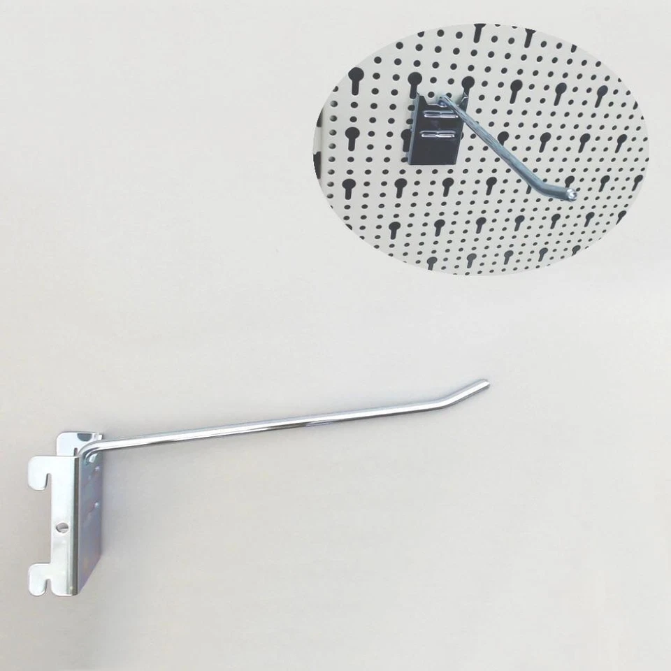 HS20E= 10 Haken Halter schwer L20 D6 für Tegometall SL Lochwand Einzelhaken