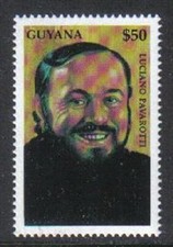 GUYANA 1998 Year of the Elder LUCIANO PAVAROTTI OPERA Singer
