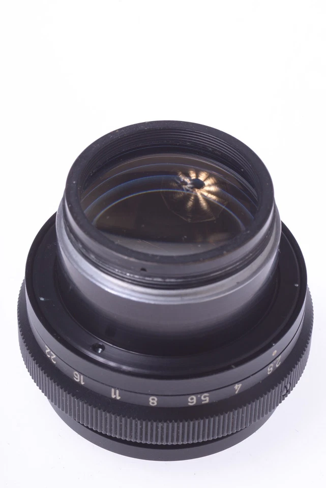 ✅ SOLO CABEZAL LENTE LEICA M 90MM 2.8 ELMARIT NEGRO *ALEMANIA* Foto 4 de 4