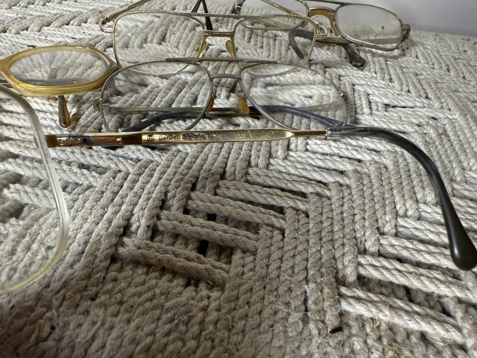 🍊Vintage MCM Lot of Eye Glass Frames w/ Lenses Variety of Brands & Styles!