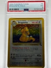 1999 POKEMON FOSSIL #4 DRAGONITE-HOLO PSA 3