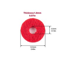 90Pcs Felt Piano Washers Pads for Piano Tuning Accessories