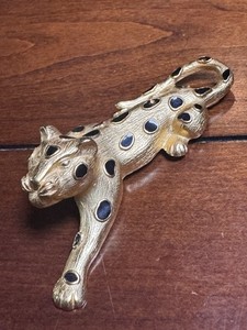 Silver925レオパードブローチ　vintage Leopard Brooch | eBay