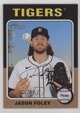 2024 Topps Heritage High Number SP Jason Foley #718 y8x