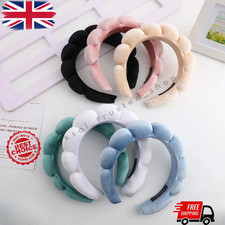 Women's Spa Headband Skincare Hair band Make Up Hair Band Sponge Adjustable