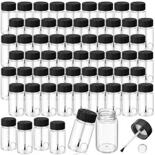60Pcs Touch up Paint Bottles with Brush and Lid Empty Touch up Paint Bottle w...