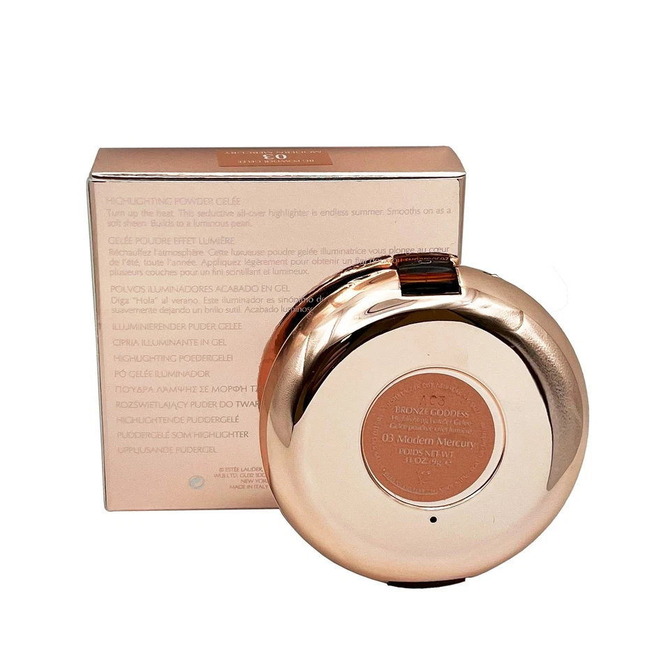 Estee Lauder Bronze Goddess Highlighting Powder Gelee - 03 MODERN MERCURY - Image 3 of 3