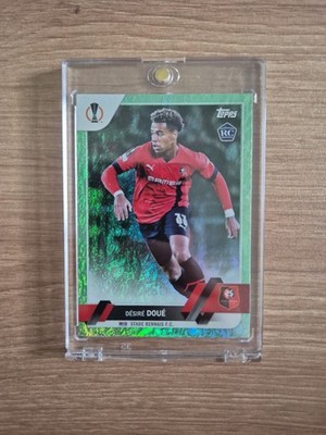 Desire Doue RC Topps Jade Edition UEFA 2022/23 Rookie card Stade Rennais