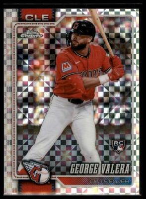 2026 Topps Chrome #76 George Valera X-Fractors