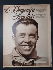 Rivista LA DOMENICA SPORTIVA numero 17 anno 1935 Learco Guerra