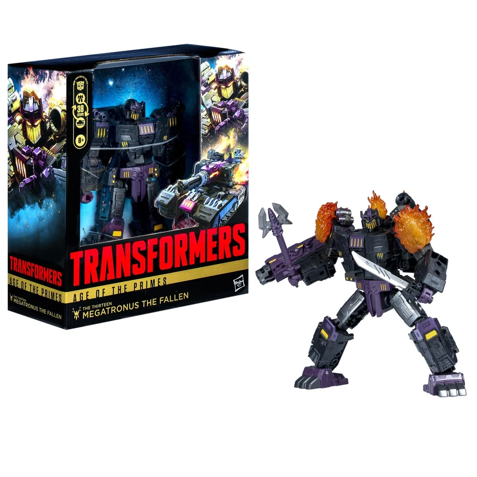 Transformers Age of The Primes Leader Class The Thirteen Megatronus The Fall... - Image 3 of 4