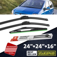 SCHEIBENWISCHER VORNE + HINTEN Für OPEL MERIVA MK I A BJ 2003-2010 WISCHBLÄTTER