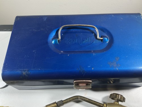 Vintage Propane Torches BernzOmatic, UniWeld, Turner with Metal Case - Picture 11 of 15