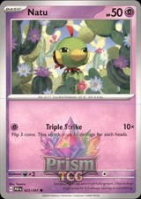 Natu 25/91 Common Paldean Fates Pokemon