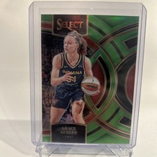 2024 Panini Select WNBA #157 Grace Berger Prizms Neon Green #/75