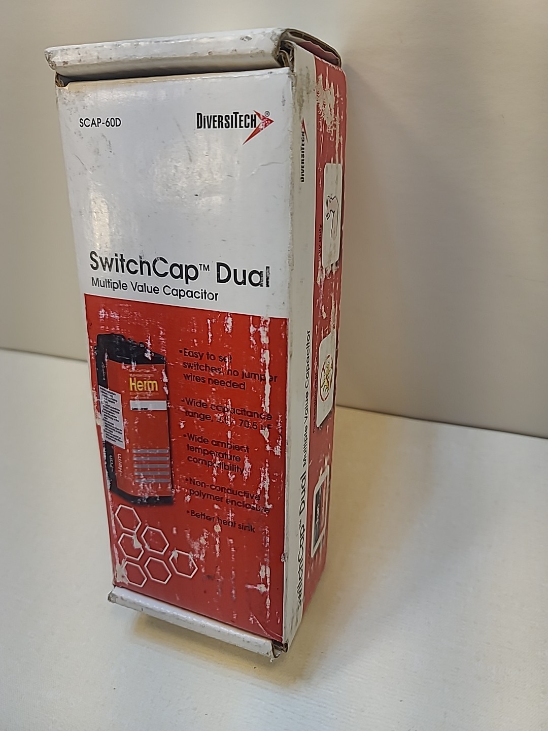 DiversiTech SCAP‑600 SwitchCap Dual Capacitor – New, Multiple Value