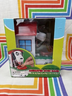 Dog In Doghouse Animated Coin Bank 032422DMT3 2012