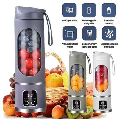 450ml Tragbarer Persönlicher Mixer Smoothie Maker USB Mini Mixer Saftbecher