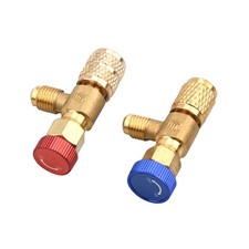 1/4in-1/4in (R22) air conditioner liquid safety valve with a leak-proof seal