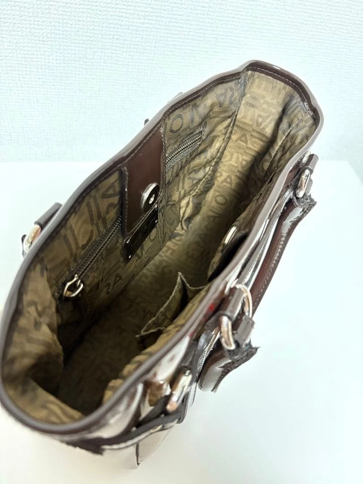 Auténtico bolso de mano de vinilo Salvatore Ferragamo multicolor para mujer Italia 125886 Foto 3 de 4