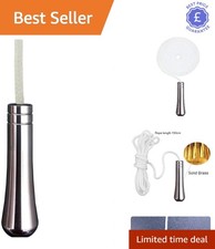 Chrome-Plated Teardrop Light Pull Cord Set - Perfect for Bedroom & Bathroom Use