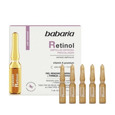 Babaria - Retinol Ampollas Antiedad Procollagen, 2 ml (Pack of 5), no Colour 