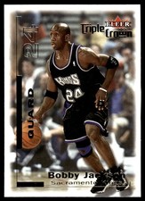 Bobby Jackson 2000-01 Fleer Triple Crown #111 Kings NBA READ FREE SHIPPING