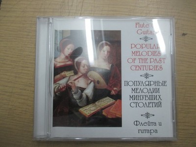 CD Popular Melodies of the Past Centuries Flûte & Guitar Baroque & Classic Music