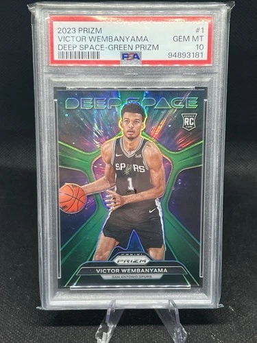 Victor Wembanyama 2023 Panini Prizm Victor Wembanyama #1 Green