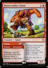 X 1 Bonecrusher Giant 115 NM Throne of Eldraine MTG Magic The Gathering