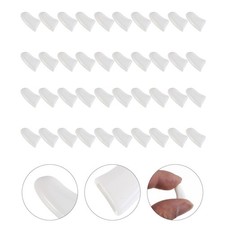 2 Packs/40PCS Practical Pet Nail Cat Dog Nail Cover Anti-scratch Nail S