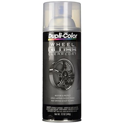 Dupli-Color HWP103 High Performance Wheel Paint - Clear - 12 oz Aerosol Can