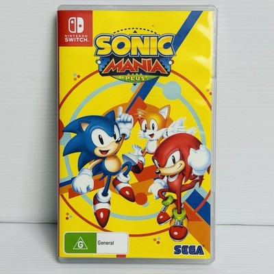 Sonic Mania Plus Nintendo Switch Video Game Complete Free Postage