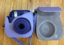 Fujifilm Instax Mini 8 Instant Film Camera Purple TESTED W CASE