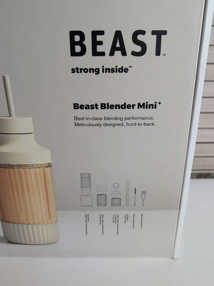 BEAST BLENDER MINI PLUS Batidora Portátil B6H-BE-WM Azul SELLADA NUEVA Foto 2 de 4