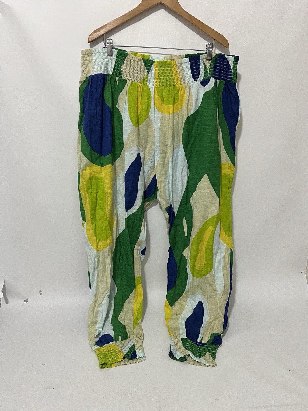 Ashley Stewart NWT Women’s Jellybean Pull On Pants Elastic Waist Size 22/24