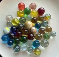 VINTAGE MARBLES SHOOTERS 40 COUNT VARIETY